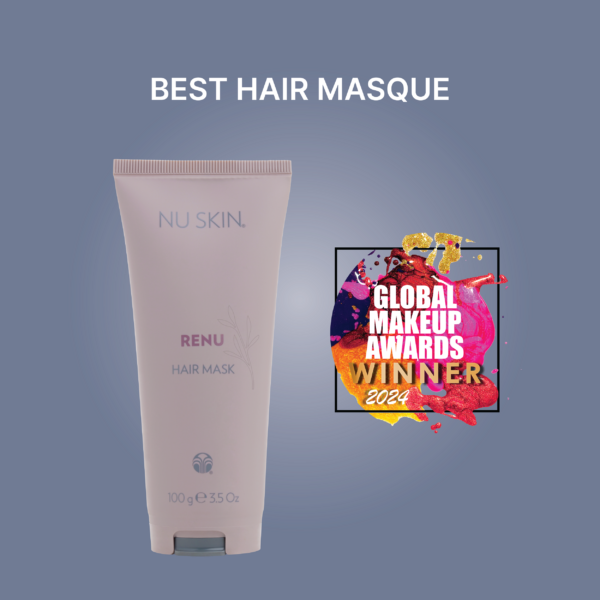 Global Make Up Awards 2024 Gold Winner Renu Hair Mask Nuskin Global Make Up Awards 2024 Gold Winner Renu Hair Mask Nuskin