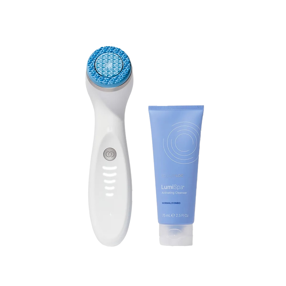 Nu Skin ageloc Lumispa iO Blau Gesichtsreinigungsbürste von Nuskin Nu Skin ageloc Lumispa iO Blau Gesichtsreinigungsbürste von Nuskin