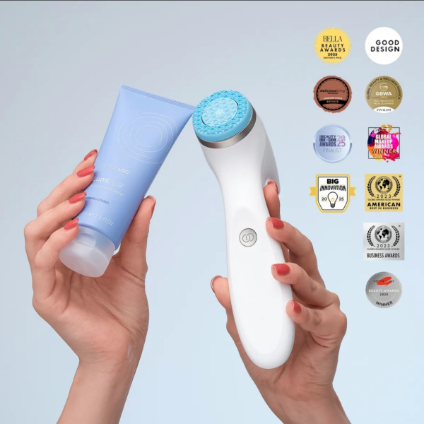 Nu Skin ageloc Lumispa iO Blau mit Auszeichnungen von Nuskin