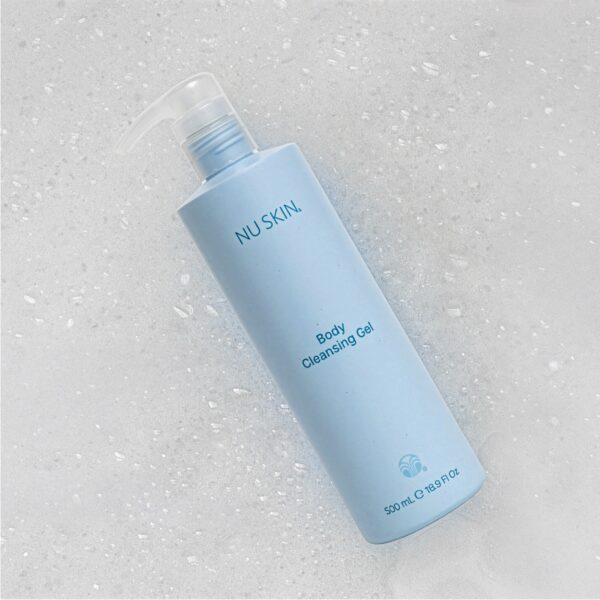 Nuskin Body Cleansing Gel mit Konsitenz von Nuskin
