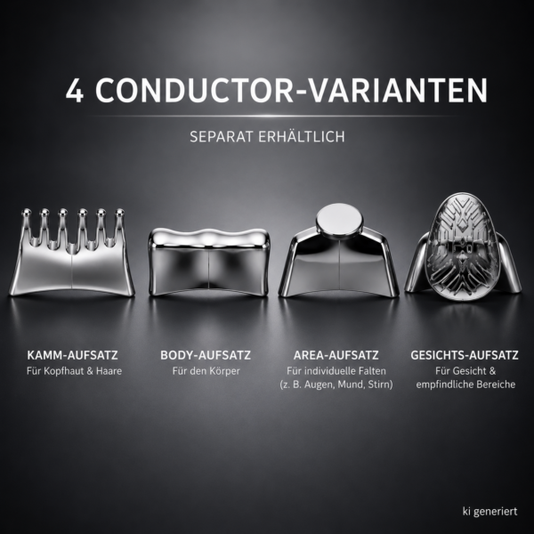 4 Aufsätze für das Galvanic Spa zum nachkaufen von Nu Skin