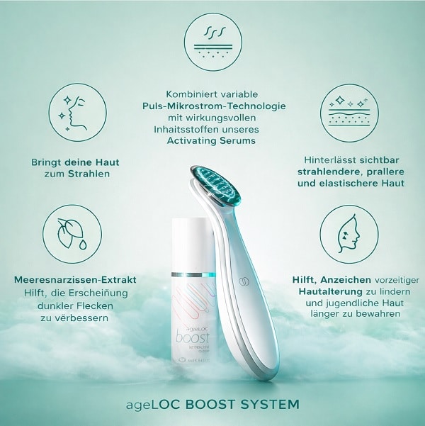 Nu Skin ageLOC Boost System – Strahlende Haut in 2 Minuten