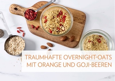Overnight Oats mit Goji-Beeren – Beauty Focus Collagen+