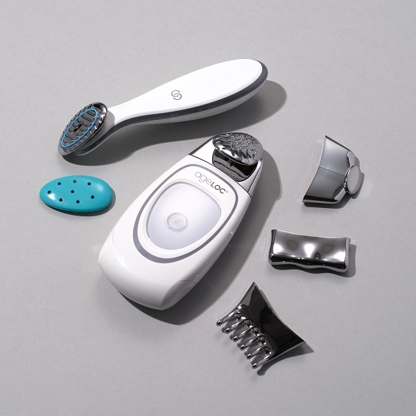 Galvanic Spa und ageLOC Boost im Vergleich — beide Geräte nebeneinander