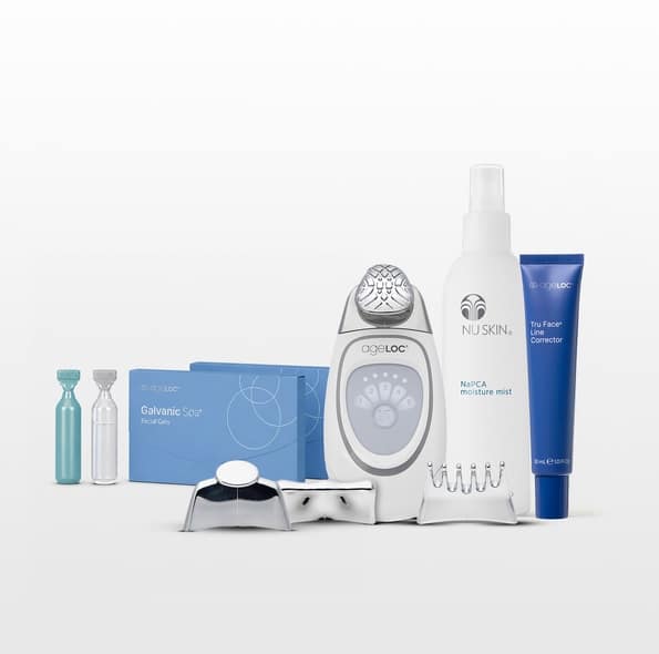 ageLOC Galvanic Spa Face Care Essentials Set mit Tru Face Line Corrector