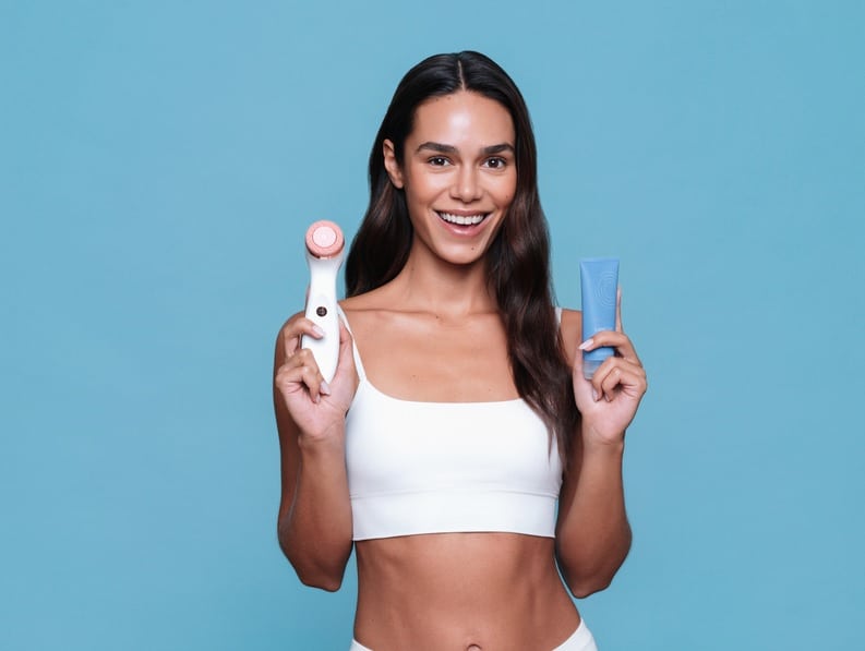 Nuskin ageLOC Lumi Spa iO Rose Gold mit Activating Cleanser