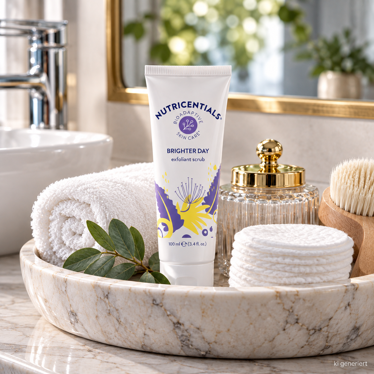 Konsistenz des Nu Skin Nutricentials Brighter Day Exfoliant Scrub