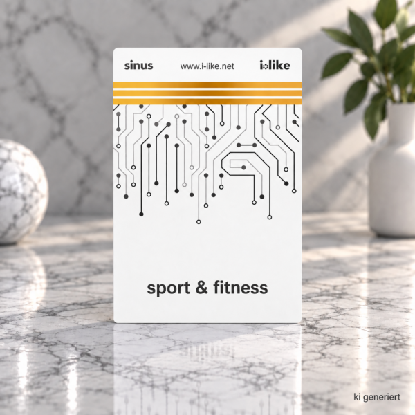 i-like Sport und wellness auf marmorierten Hintergrund