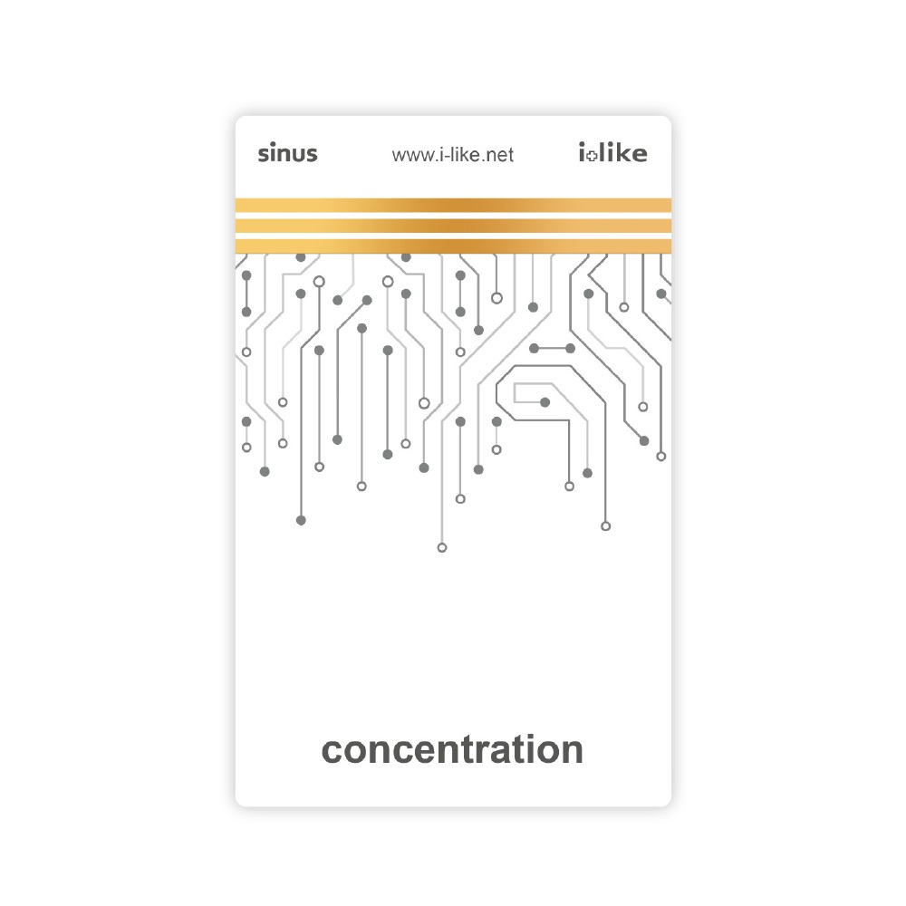 I Like Concentration Karte I Like Concentration Karte