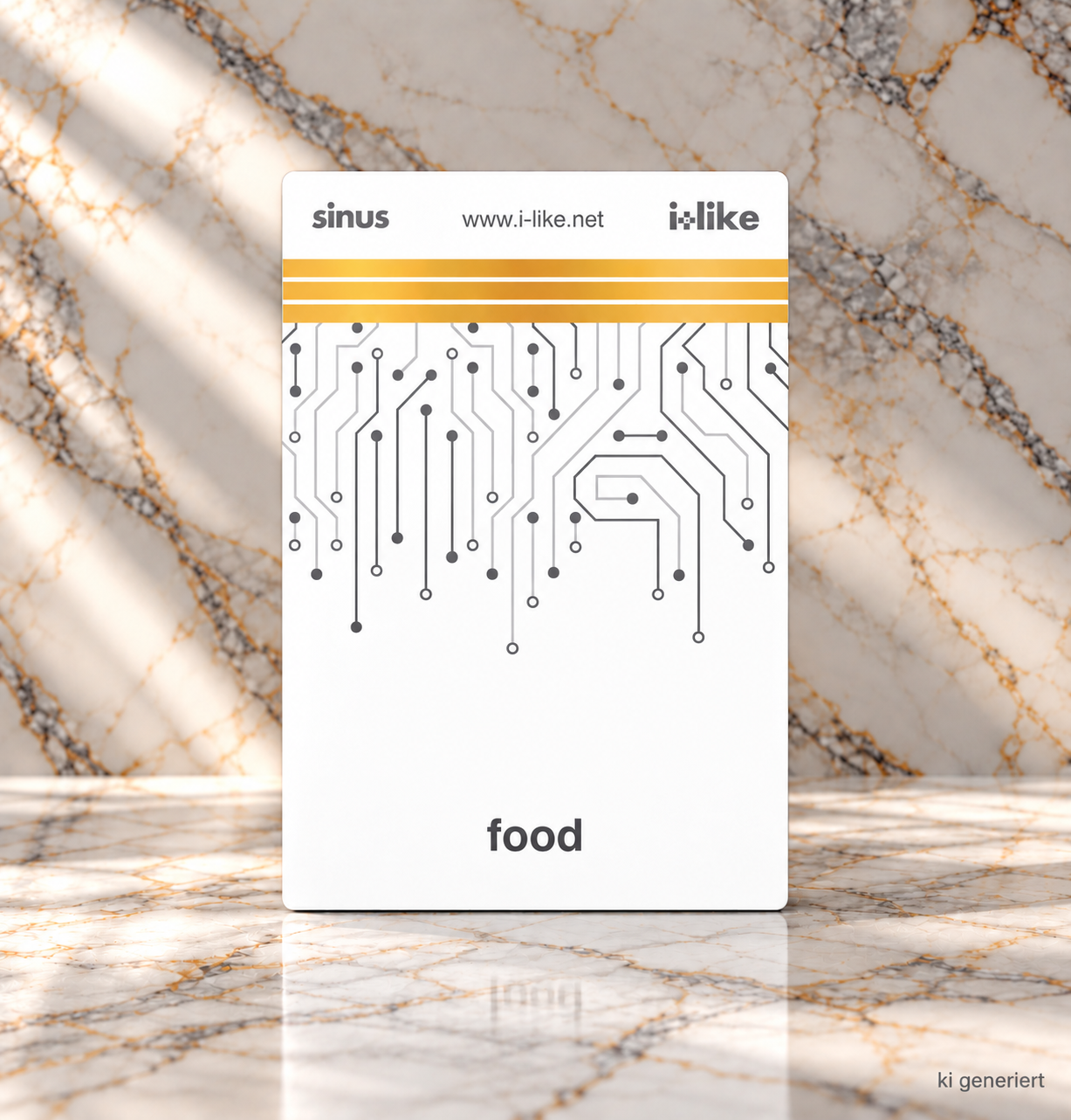 I Like Food karte mit marmorierten Hintergrund I Like Food karte mit marmorierten Hintergrund
