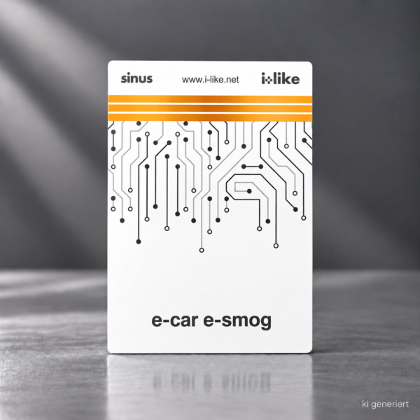 I Like Themenkarte E Car mit grauen Hintergund I Like Themenkarte E Car mit grauen Hintergund