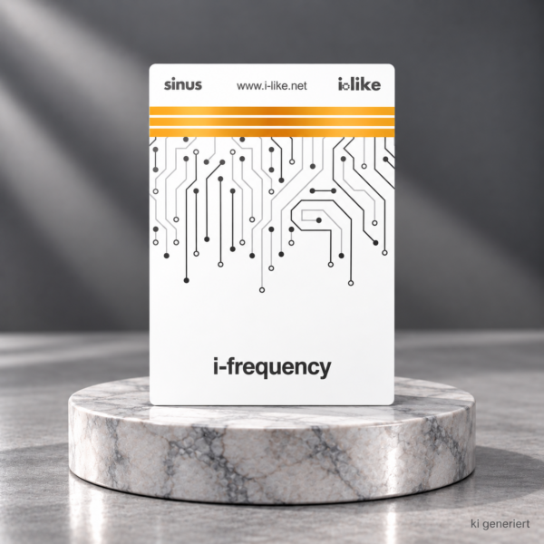 i-frequency auf Marmorpodium von I Like