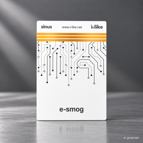 i like E Smog Karte im grauer Hintergrund